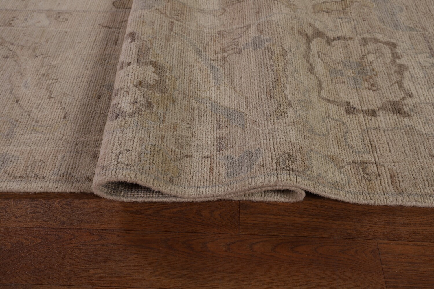 Vegetable Dye Oushak Turkish Area Rug 9x13