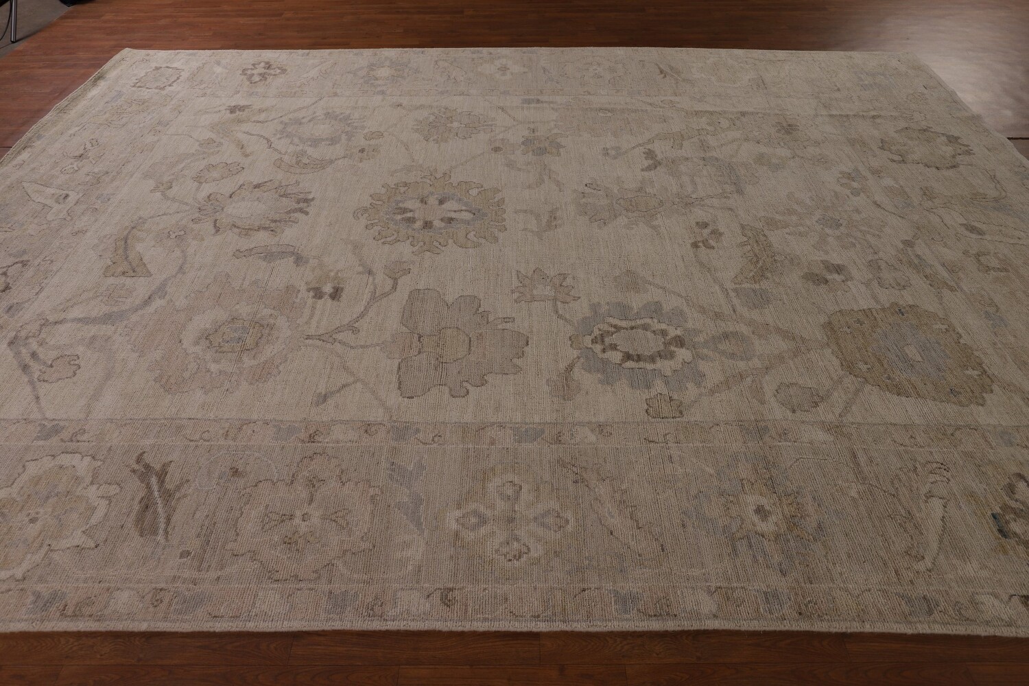 Vegetable Dye Oushak Turkish Area Rug 9x13