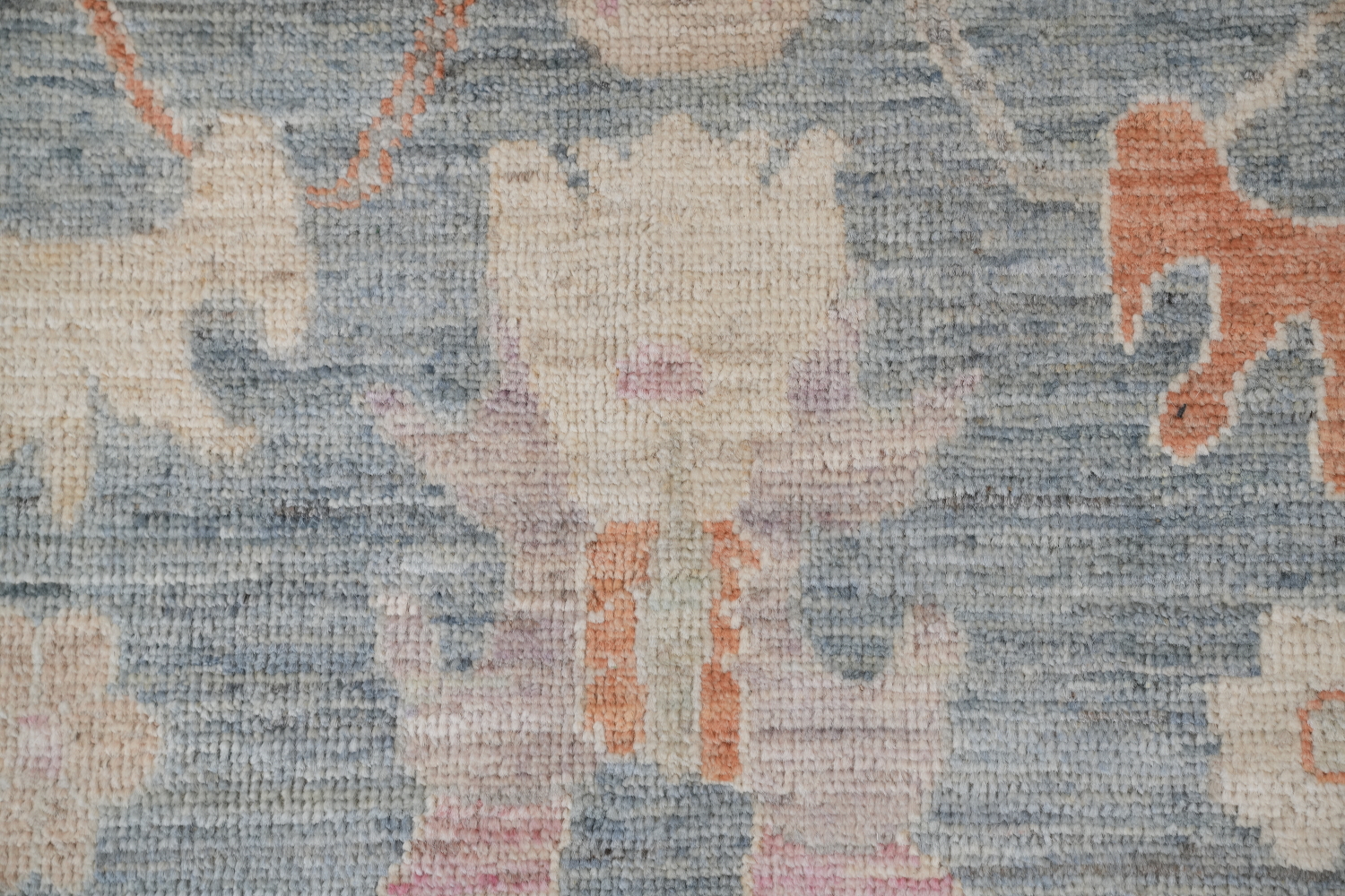 Soft Toned Vegetable Dye Oushak Turkish Oriental Rug 9x12