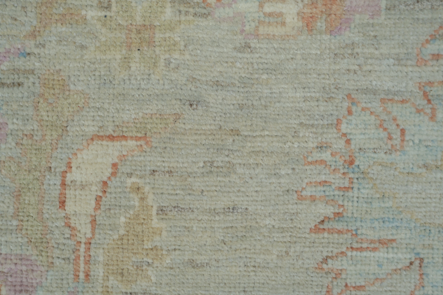 Vegetable Dye Oushak Turkish Area Rug 9x12