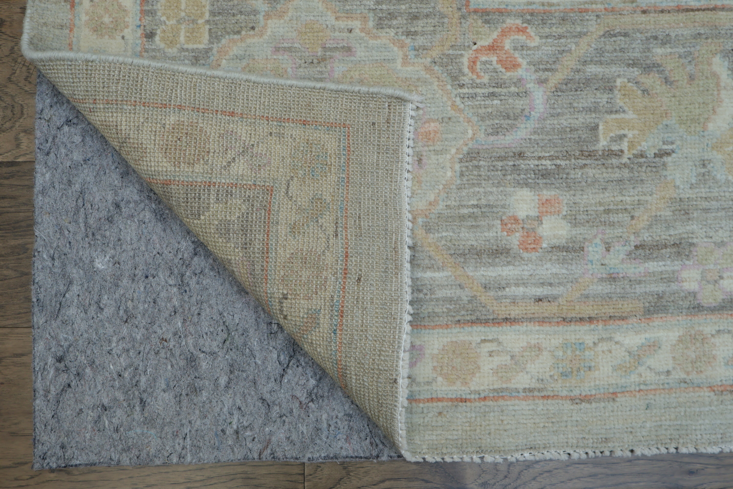 Vegetable Dye Oushak Turkish Area Rug 9x12