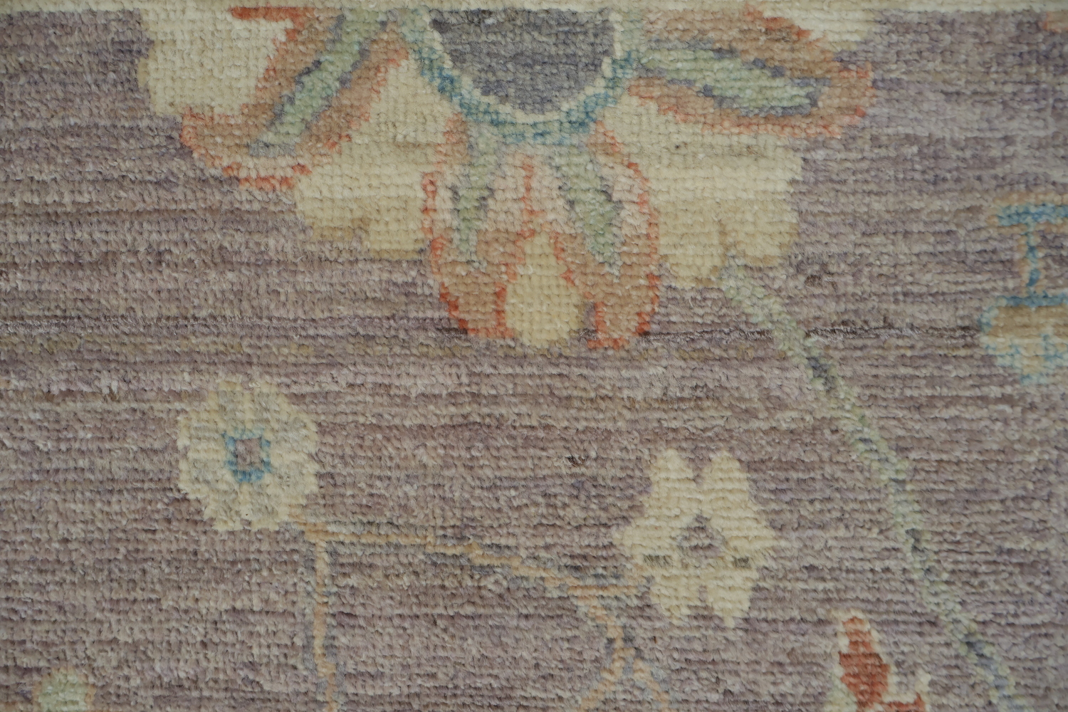 Vegetable Dye Oushak Turkish Area Rug 9x12