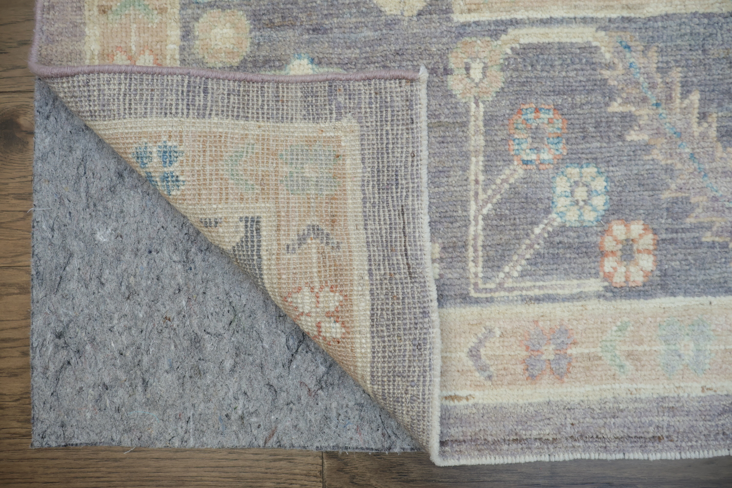 Vegetable Dye Oushak Turkish Area Rug 9x12