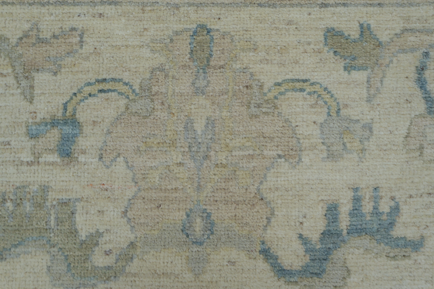 Vegetable Dye Oushak Turkish Area Rug 9x12