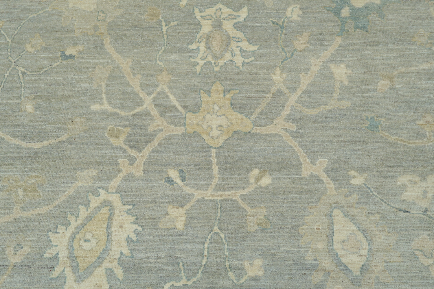 Vegetable Dye Oushak Turkish Area Rug 9x12