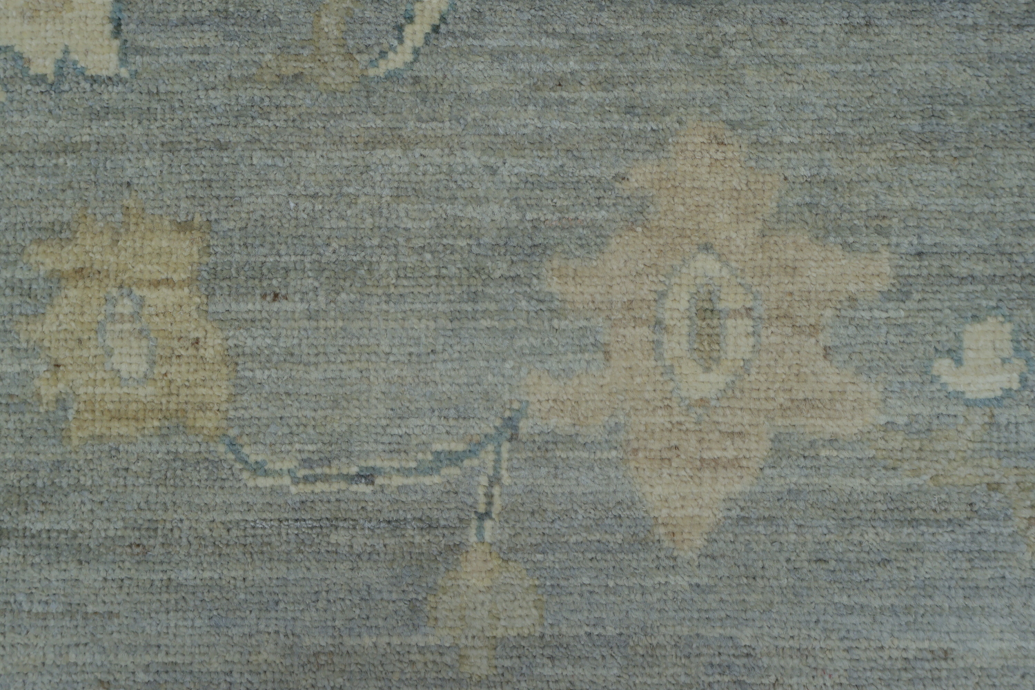 Vegetable Dye Oushak Turkish Area Rug 9x12