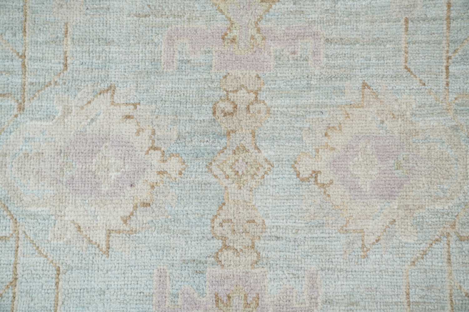 Vegetable Dye Oushak Turkish Area Rug 9x12