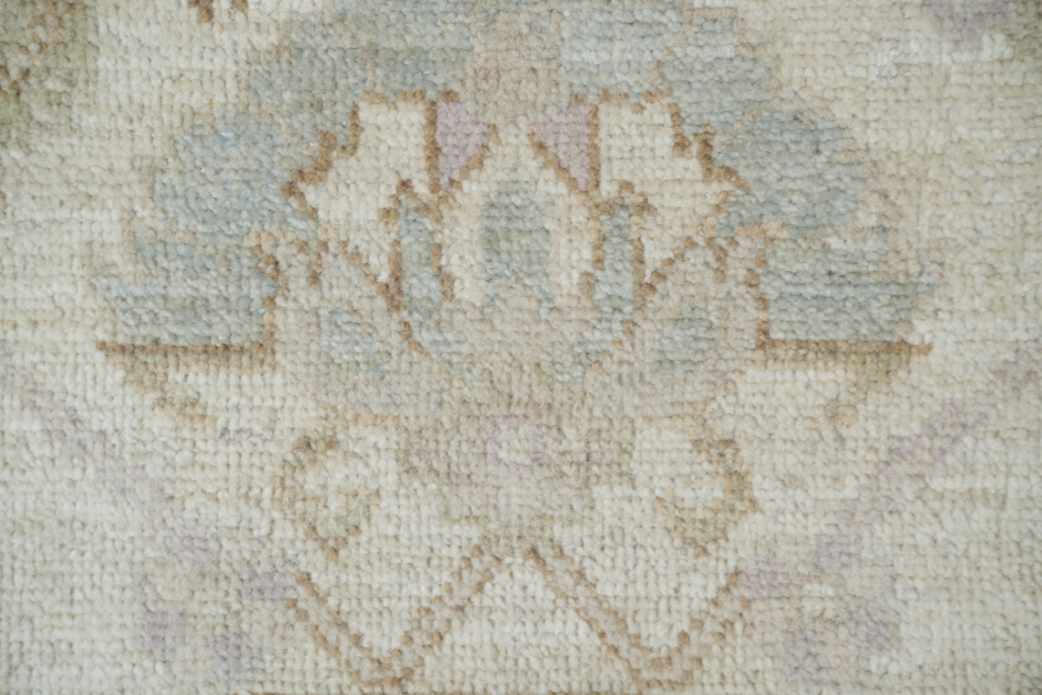 Vegetable Dye Oushak Turkish Area Rug 9x12
