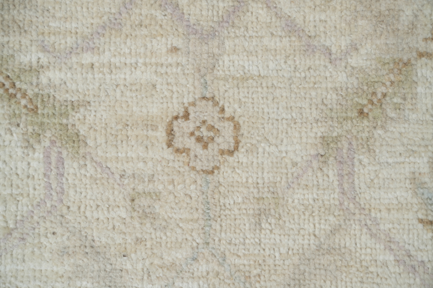 Vegetable Dye Oushak Turkish Area Rug 9x12
