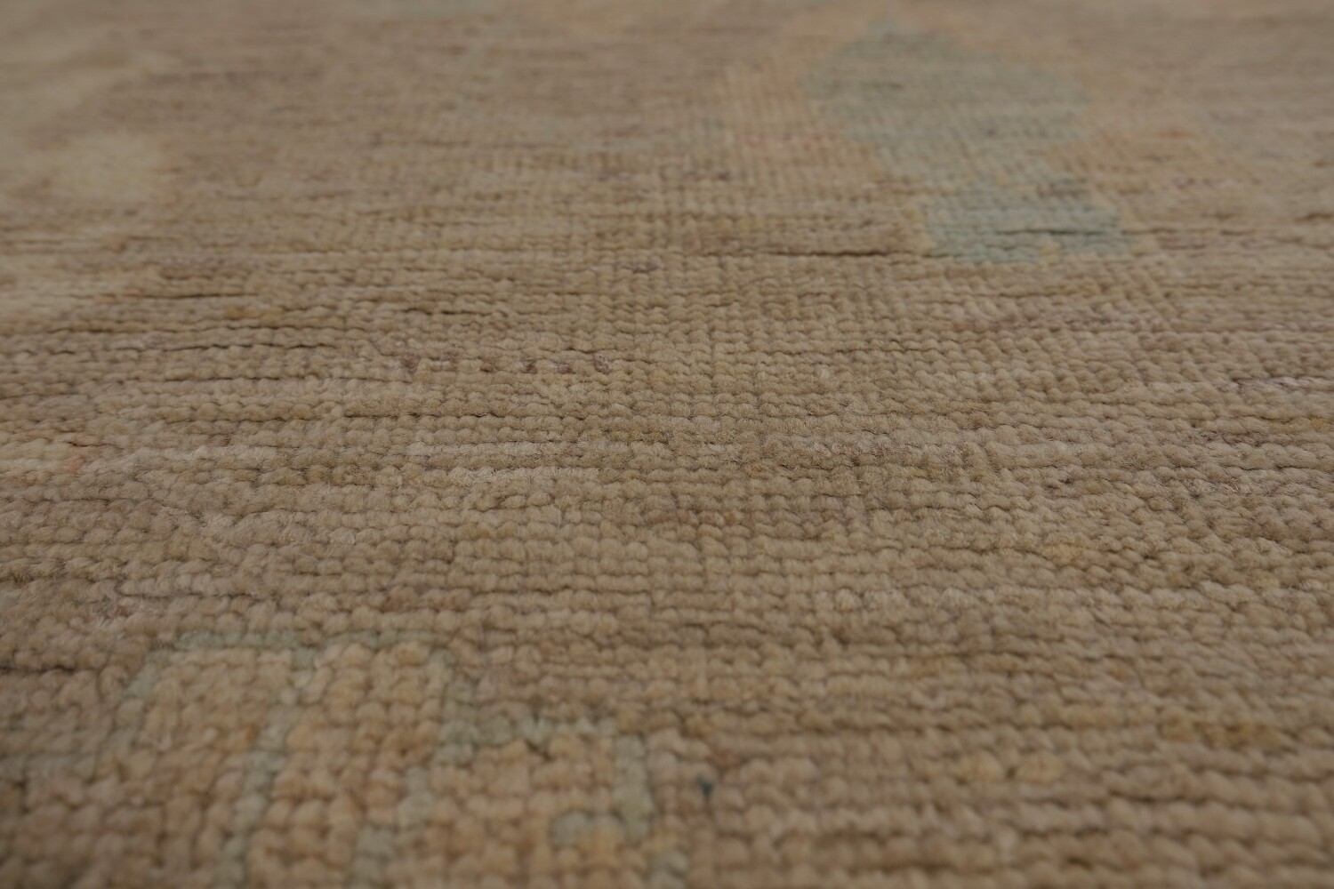 Vegetable Dye Oushak Turkish Area Rug 9x12