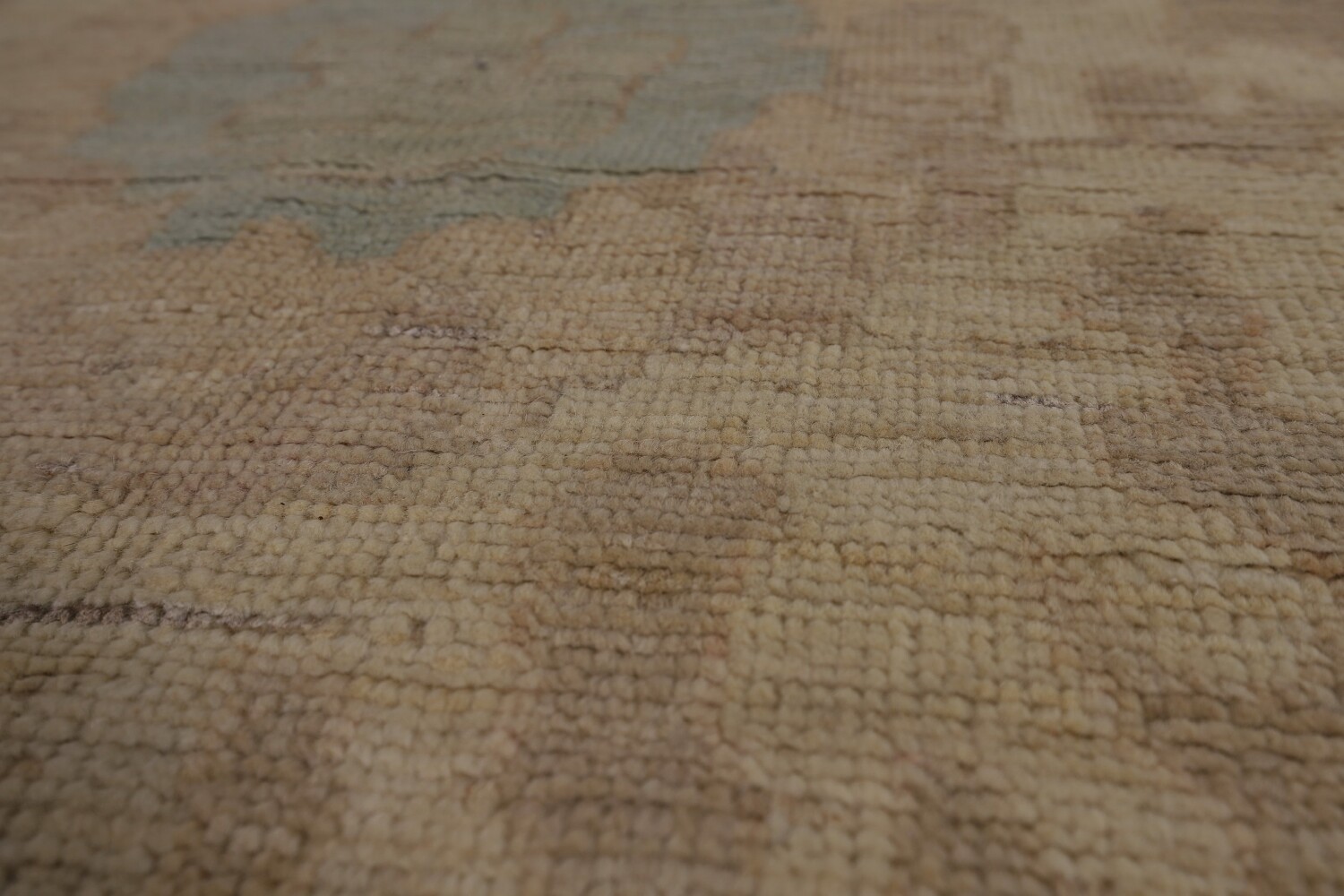 Vegetable Dye Oushak Turkish Area Rug 9x12