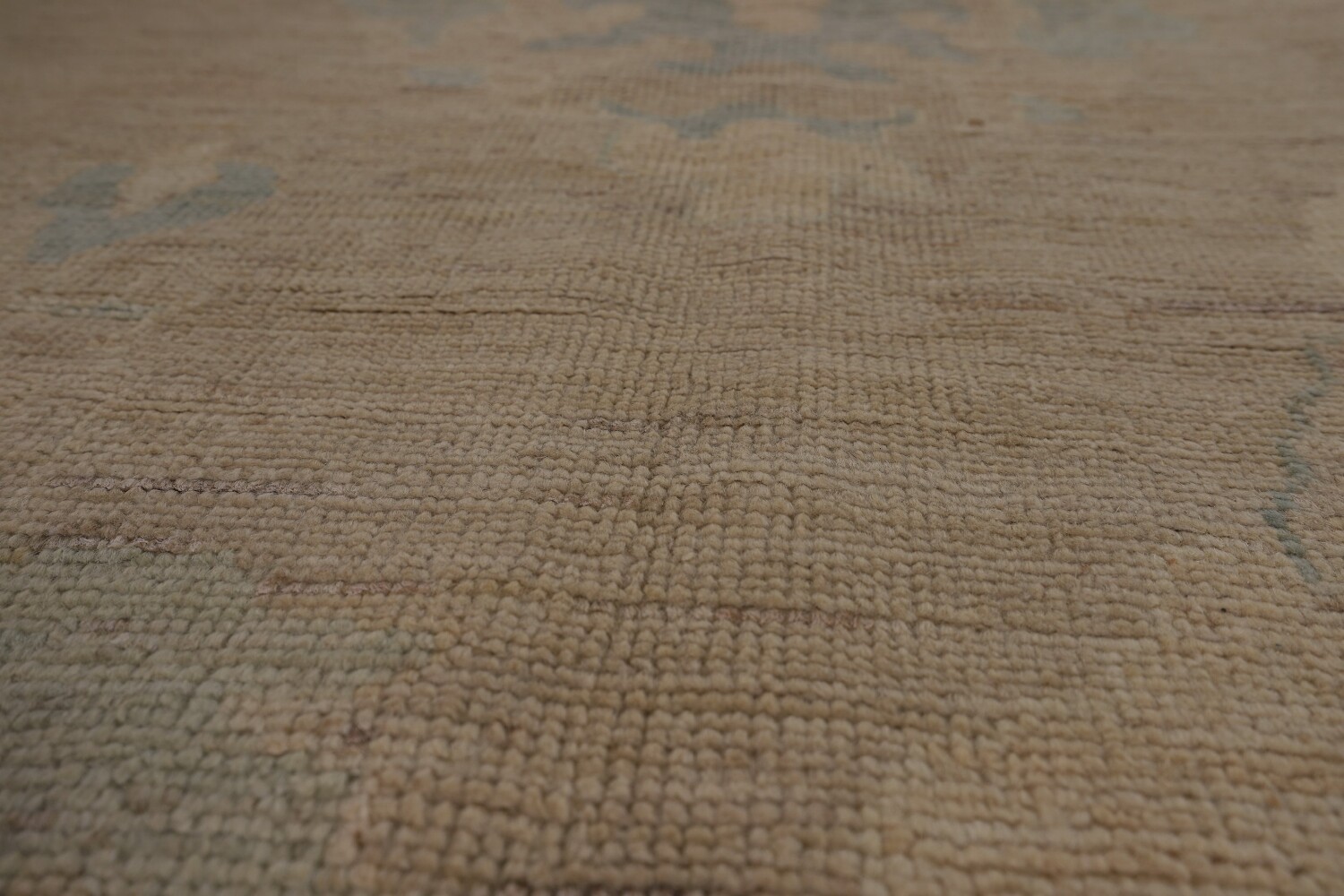 Vegetable Dye Oushak Turkish Area Rug 9x12