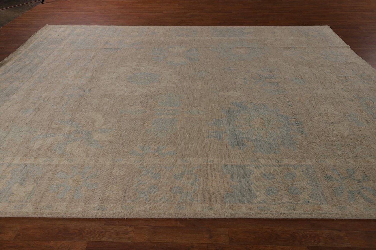 Vegetable Dye Oushak Turkish Area Rug 9x12