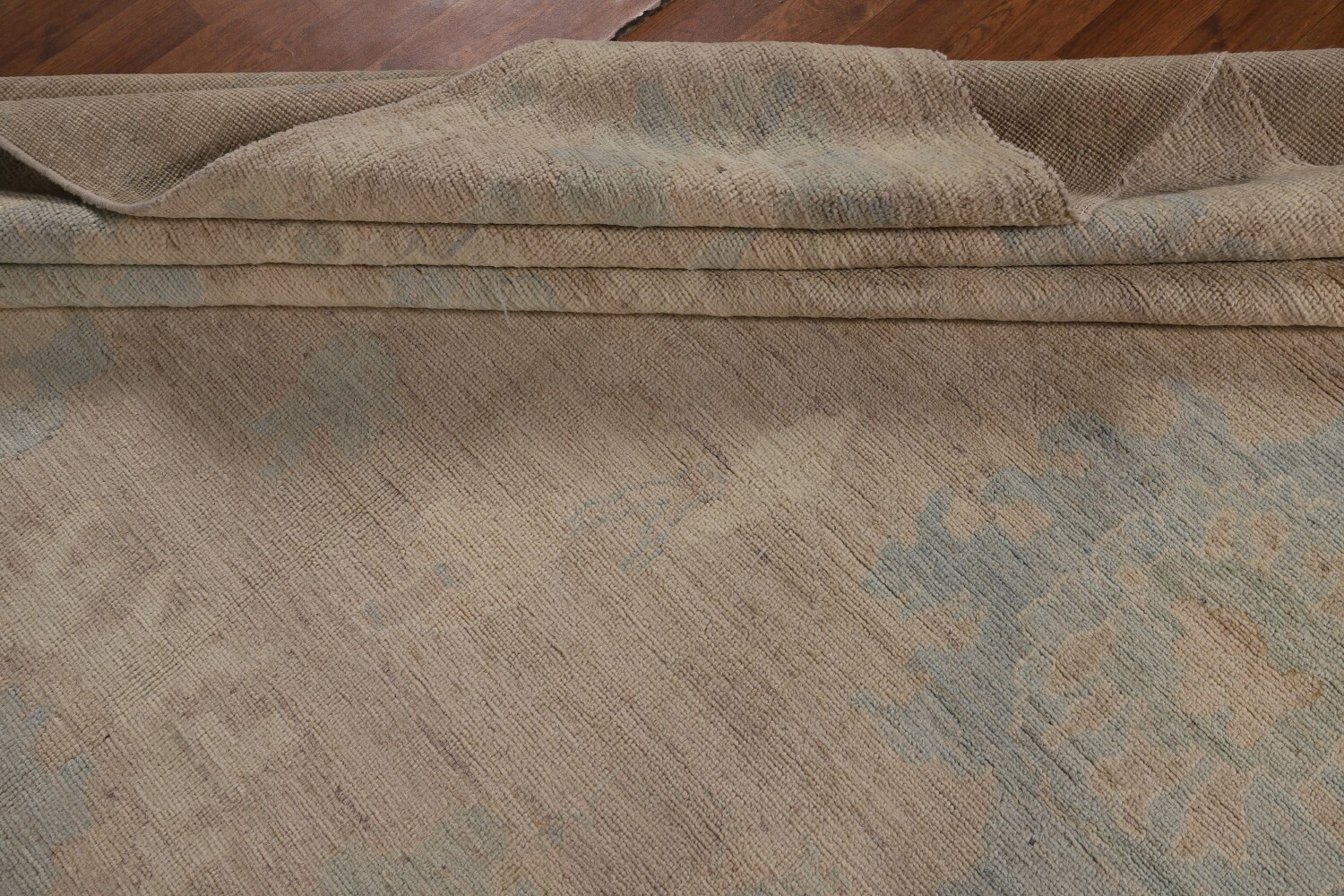 Vegetable Dye Oushak Turkish Area Rug 9x12