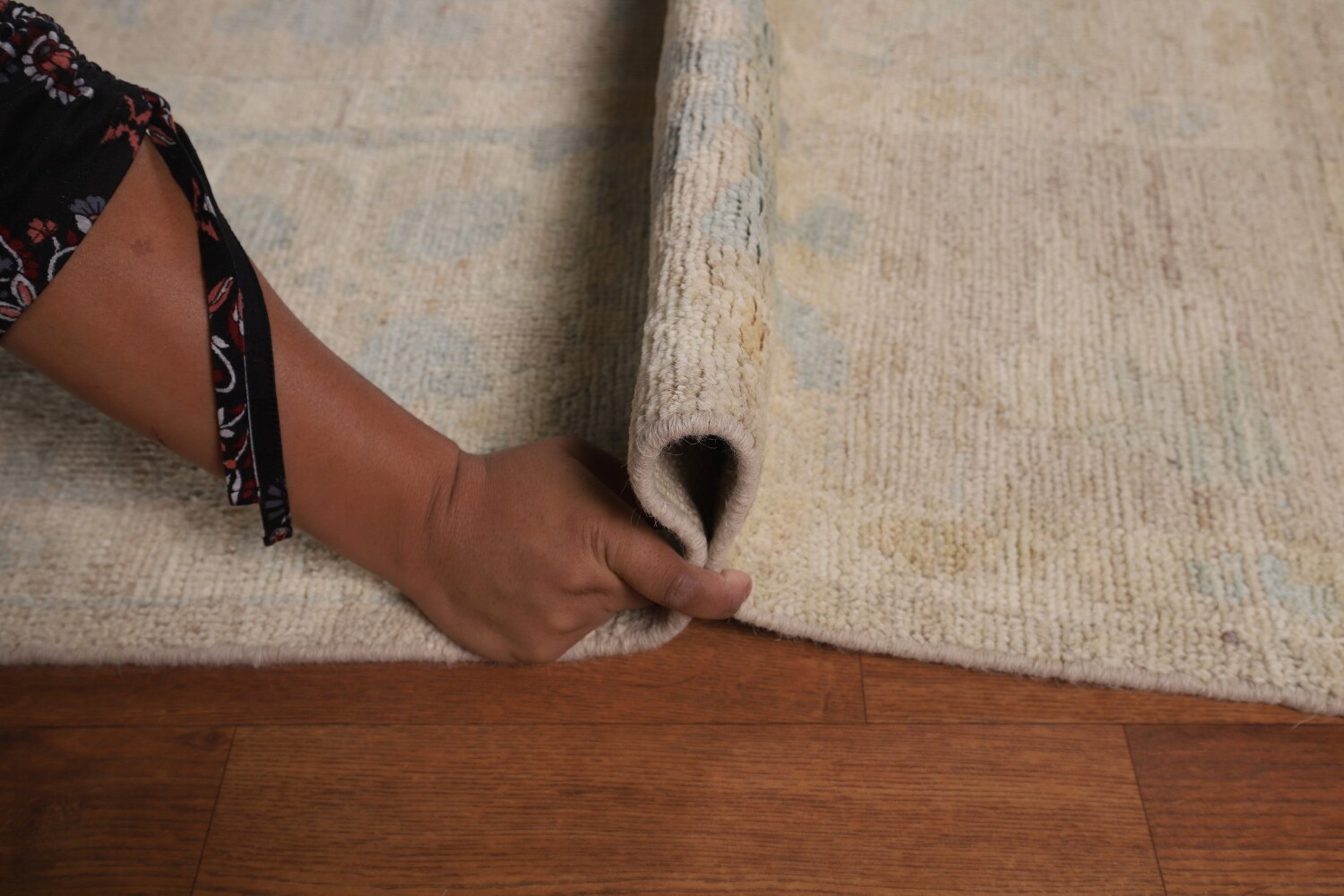 Vegetable Dye Oushak Turkish Area Rug 9x12