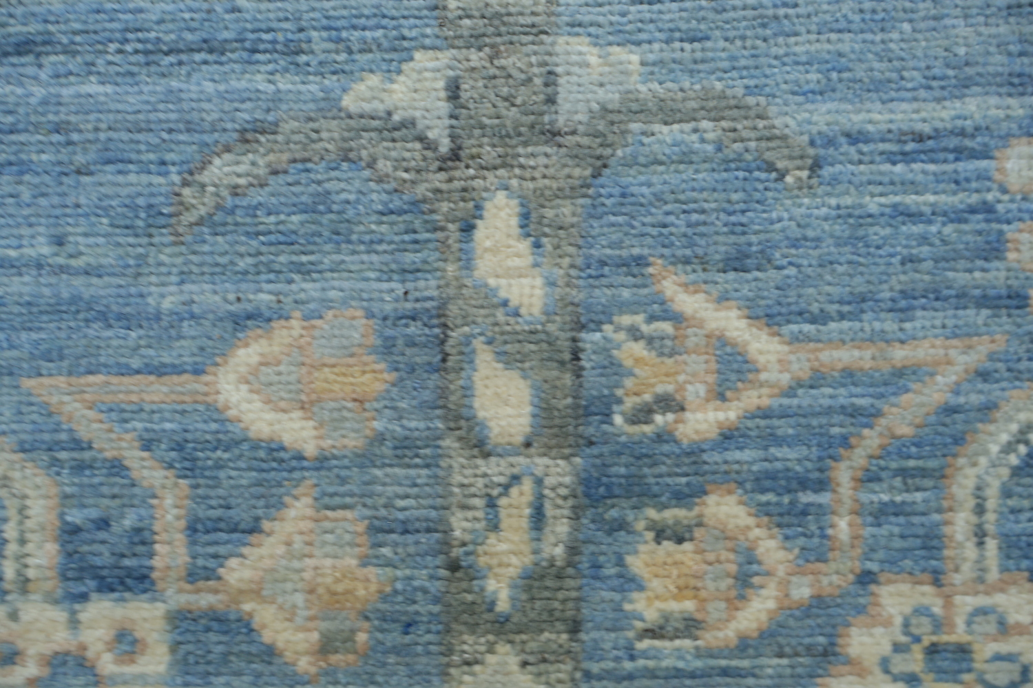 Vegetable Dye Oushak Turkish Area Rug 9x12