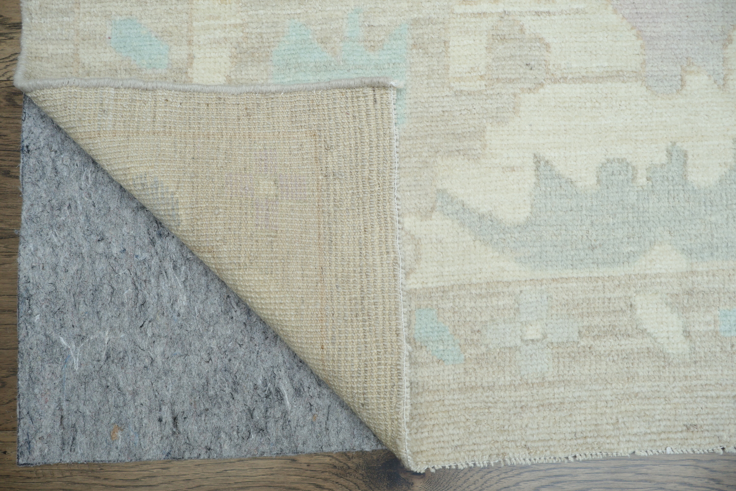 Vegetable Dye Oushak Turkish Area Rug 9x12