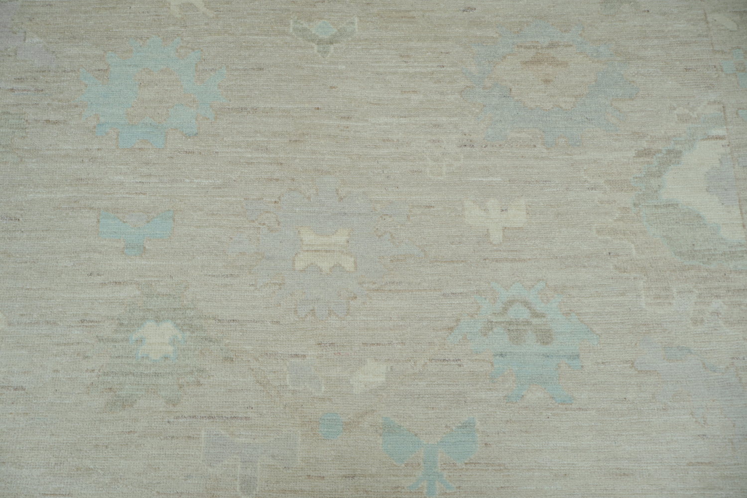 Vegetable Dye Oushak Turkish Area Rug 9x12