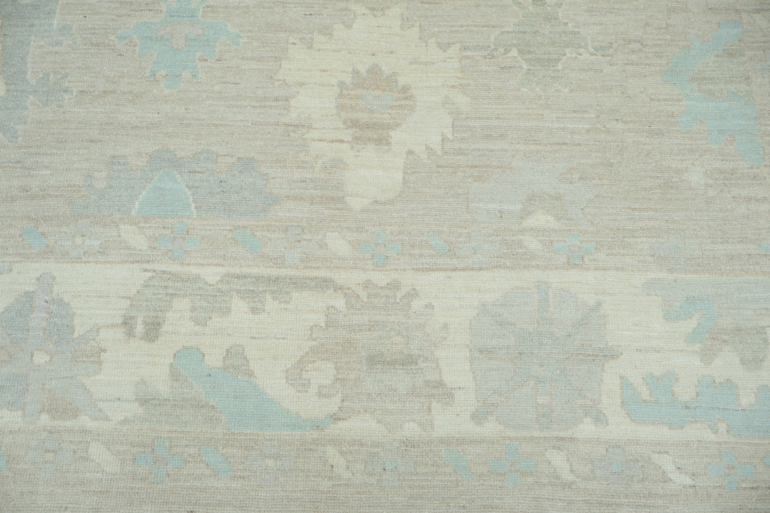 Vegetable Dye Oushak Turkish Area Rug 9x12