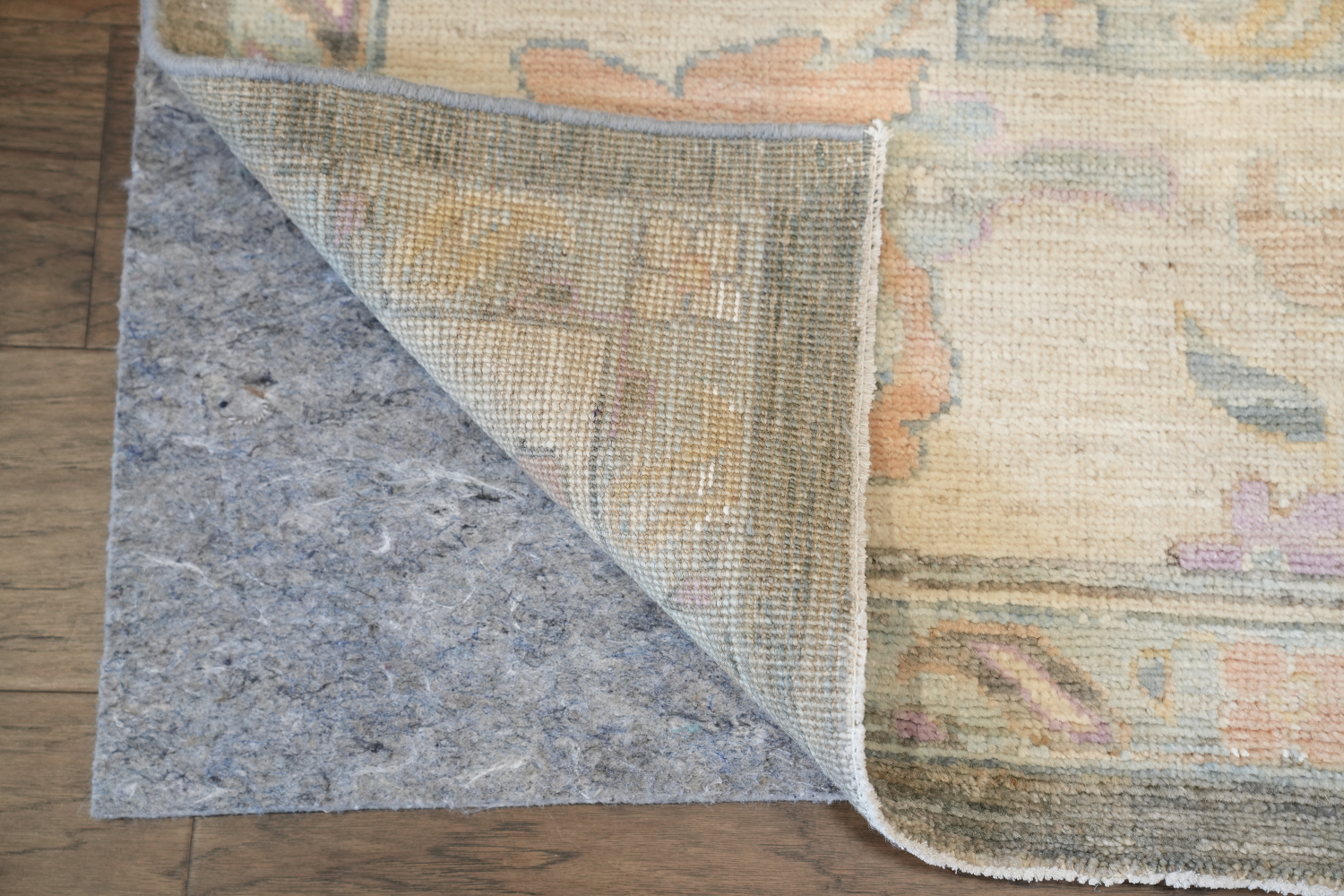 Vegetable Dye Oushak Turkish Area Rug 9x12