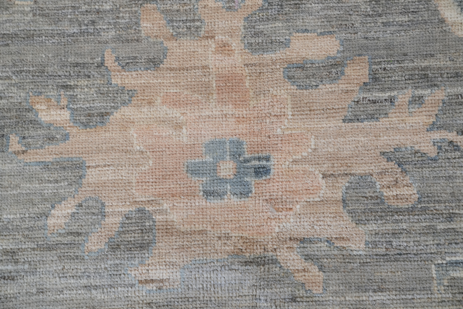 Vegetable Dye Oushak Turkish Area Rug 9x12