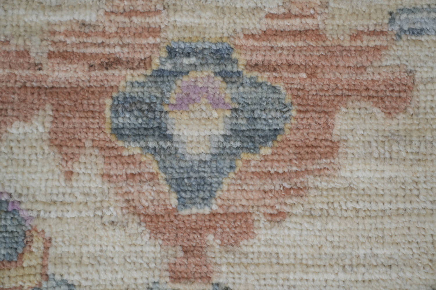 Vegetable Dye Oushak Turkish Area Rug 9x12