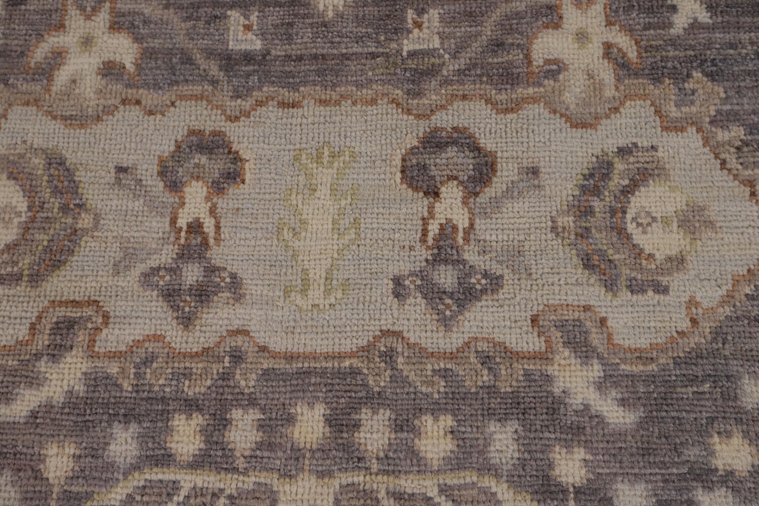 Vegetable Dye Oushak Turkish Area Rug 6x9