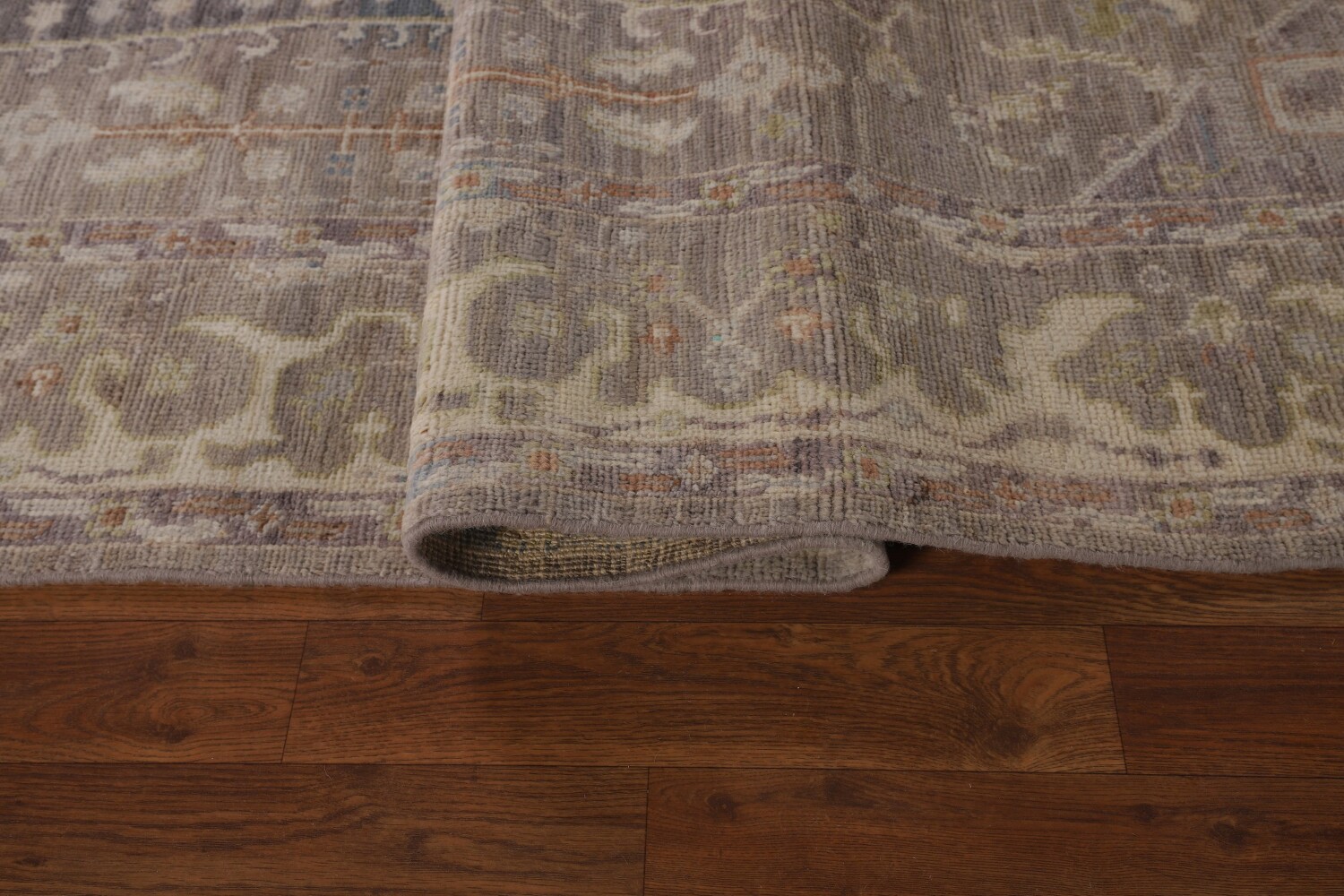 Vegetable Dye Oushak Turkish Area Rug 6x9