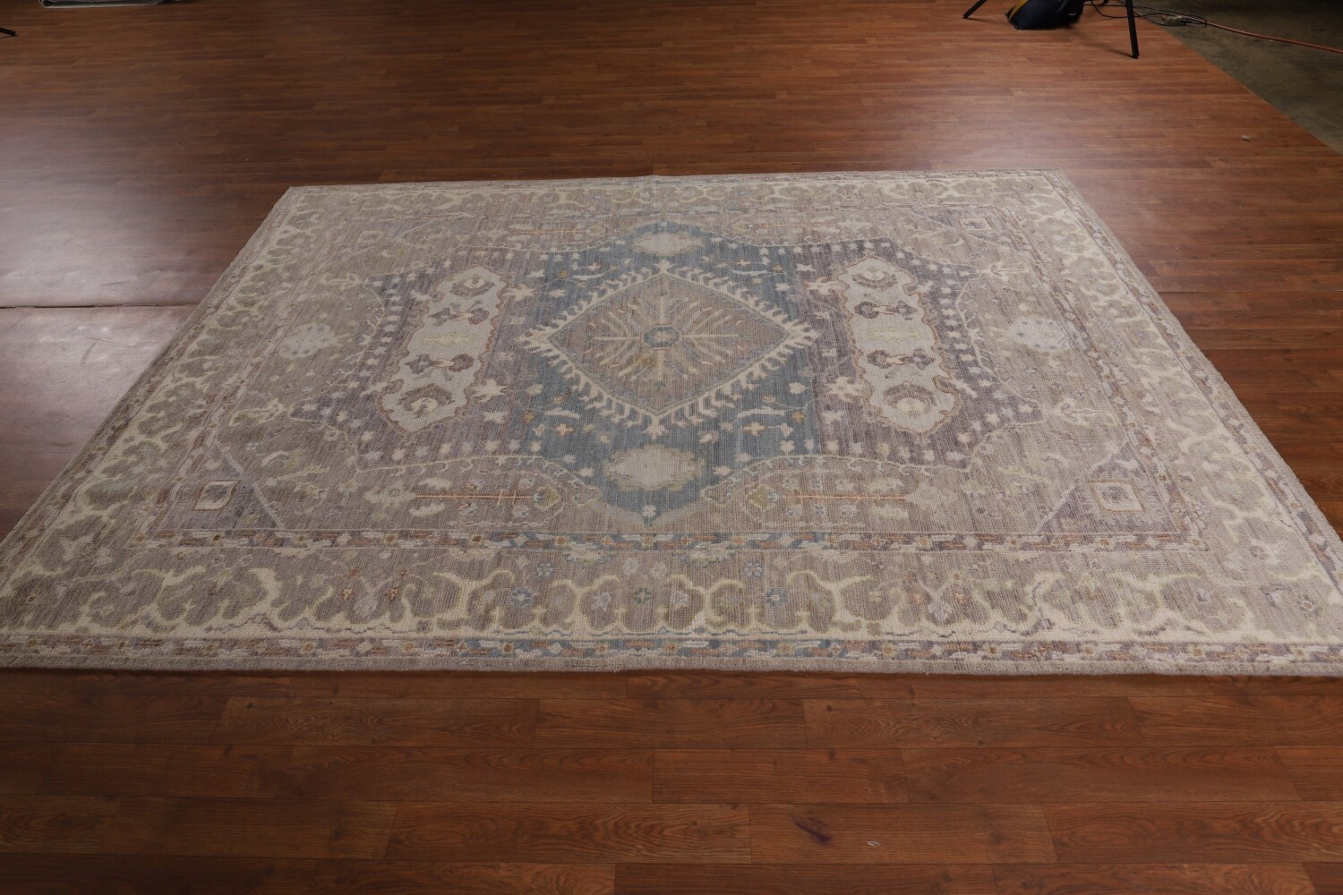 Vegetable Dye Oushak Turkish Area Rug 6x9