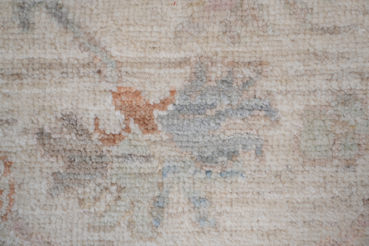 Exquisite Subtle Patterned Oushak Turkish Rug for Elegant Style 9x12