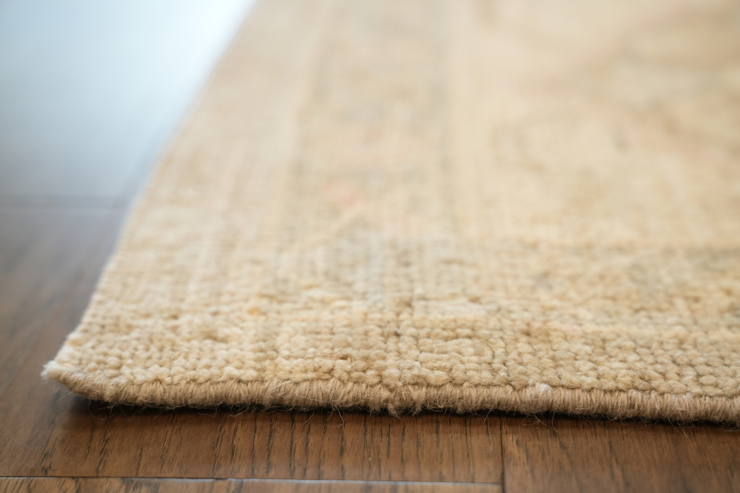 Exquisite Subtle Patterned Oushak Turkish Rug for Elegant Style 9x12