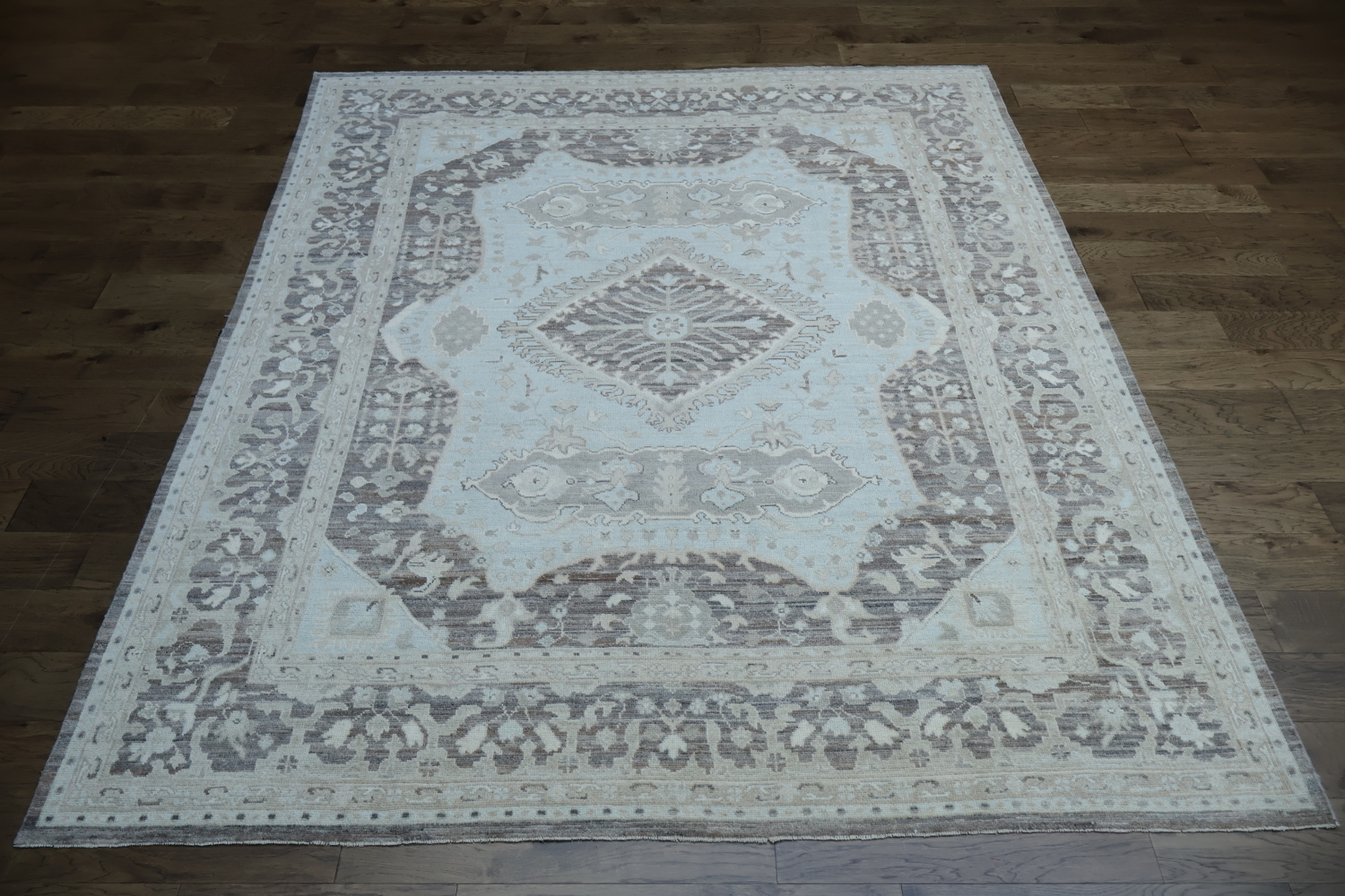 Vegetable Dye Oushak Turkish Area Rug 8x10