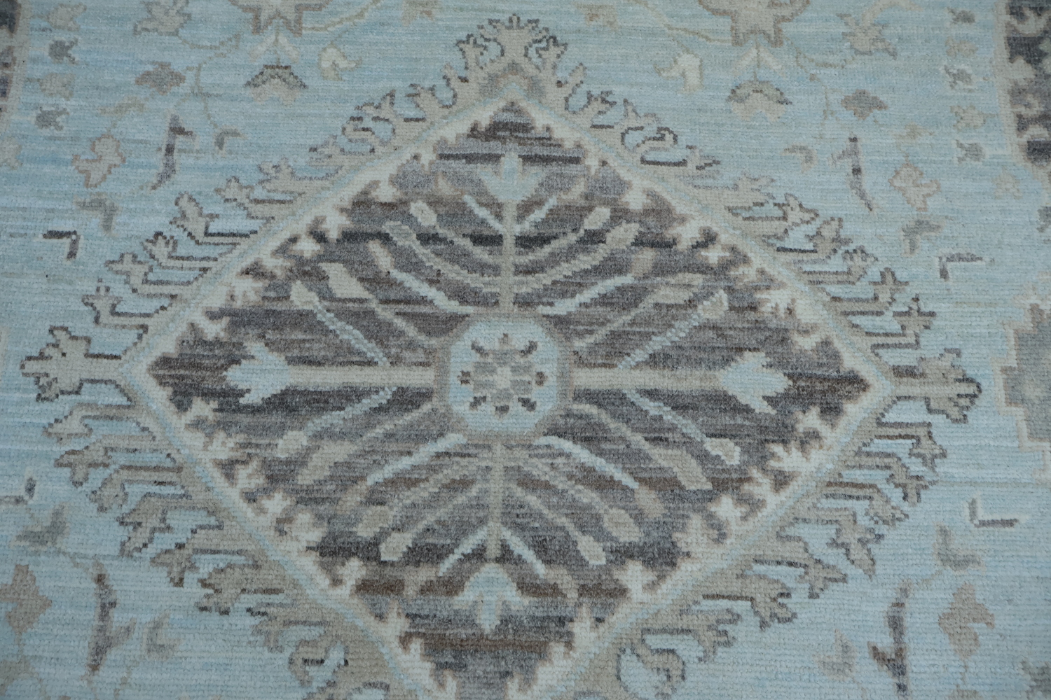 Vegetable Dye Oushak Turkish Area Rug 8x10