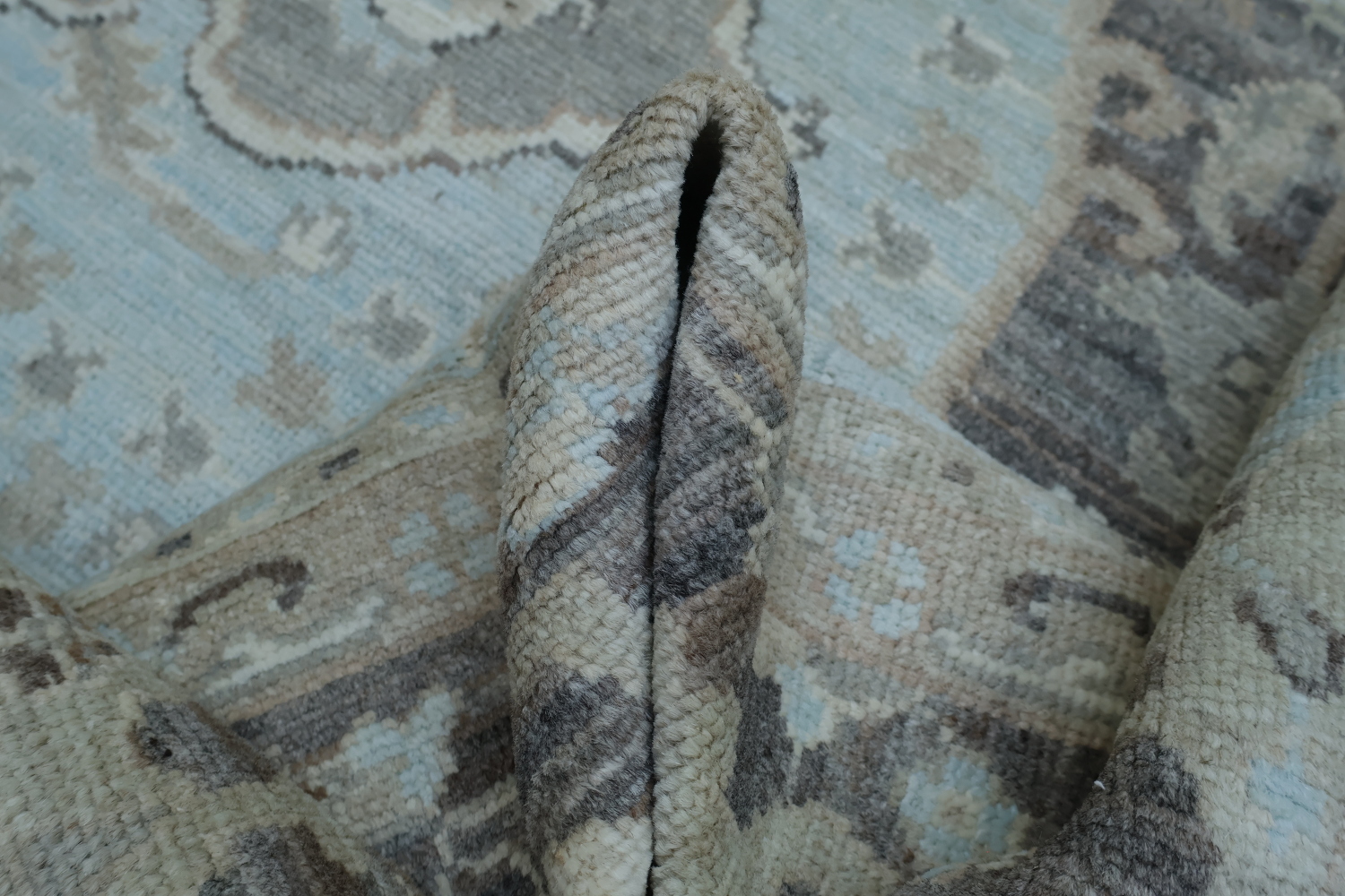 Vegetable Dye Oushak Turkish Area Rug 8x10