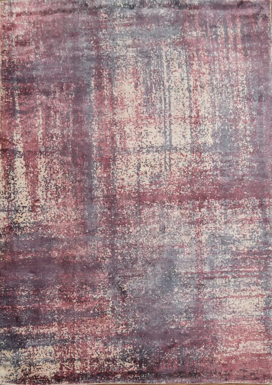 Pink and Purples Abstract Pattern Rug 5x7 ft