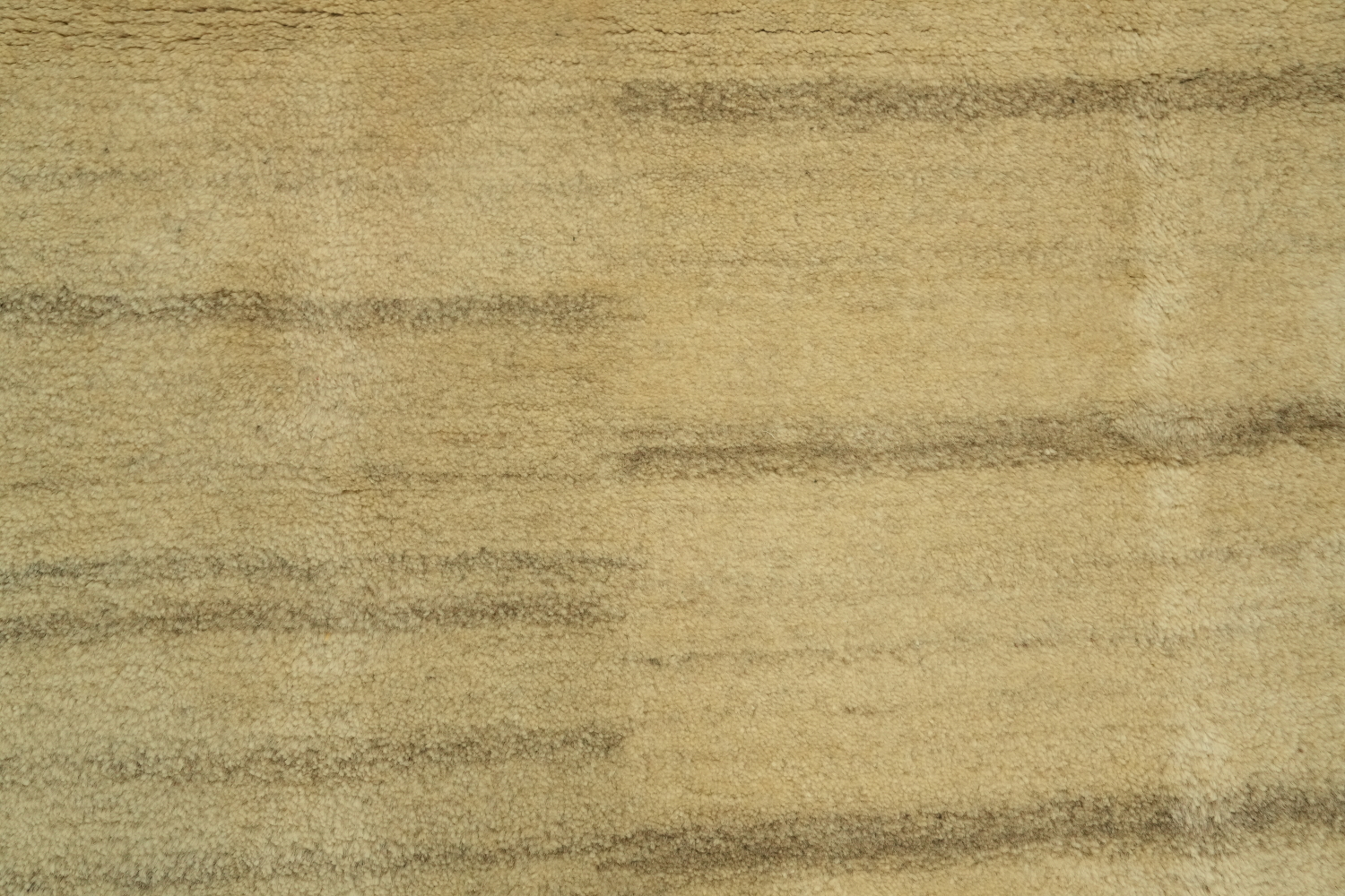 Graceful Neutral Tones Gabbeh Persian Runner for a Minimalist Room Decor 3x7 ft