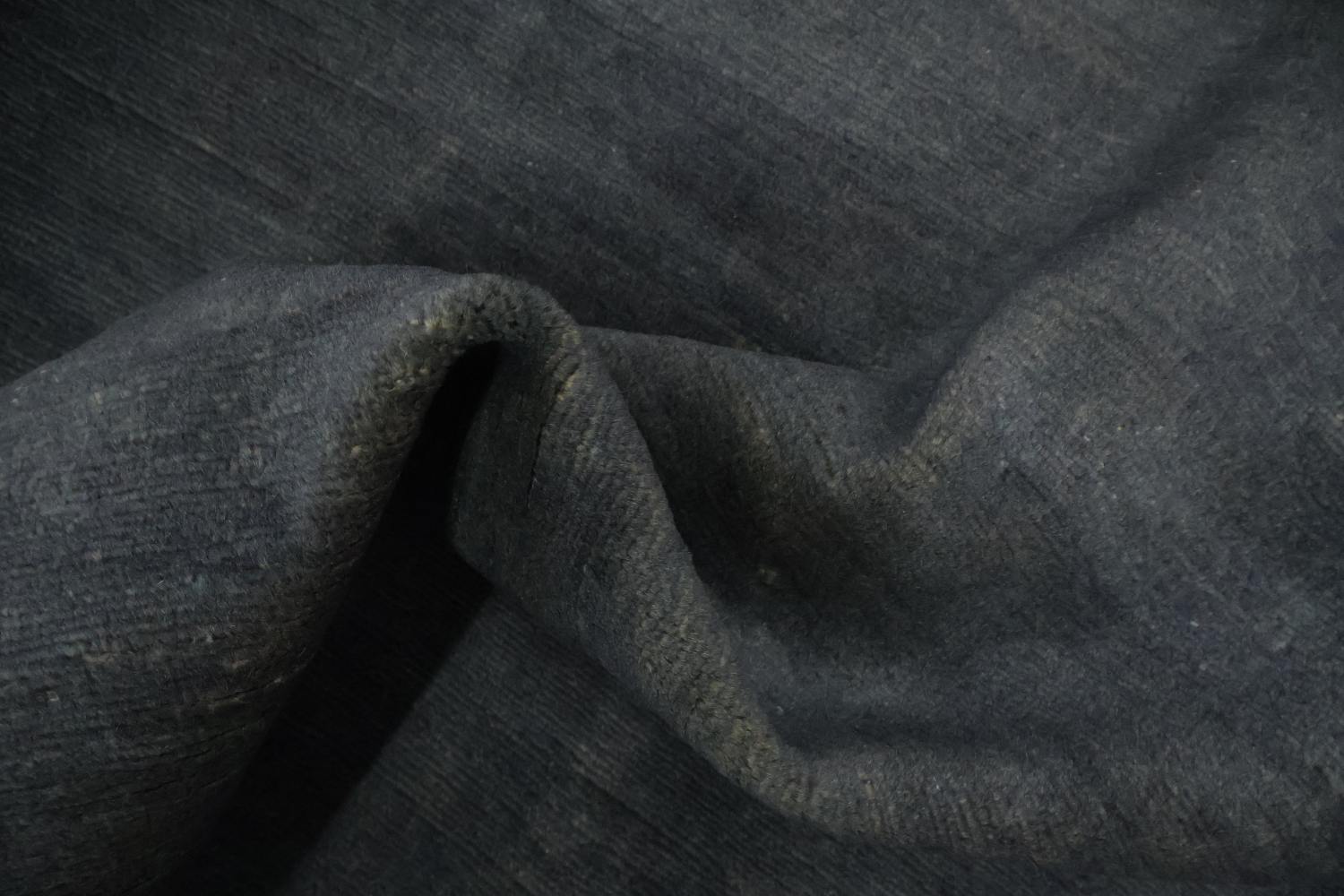 Grays & Blues Handmade Wool Gabbeh Modern Area Rug 5x8