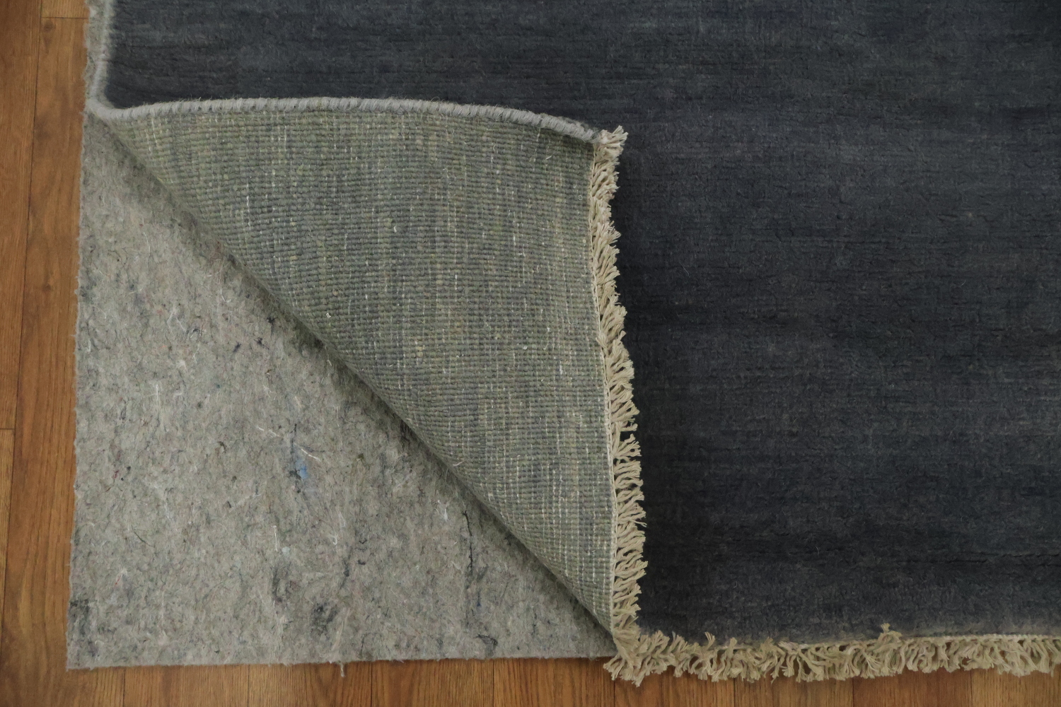 Grays & Blues Handmade Wool Gabbeh Modern Area Rug 5x8