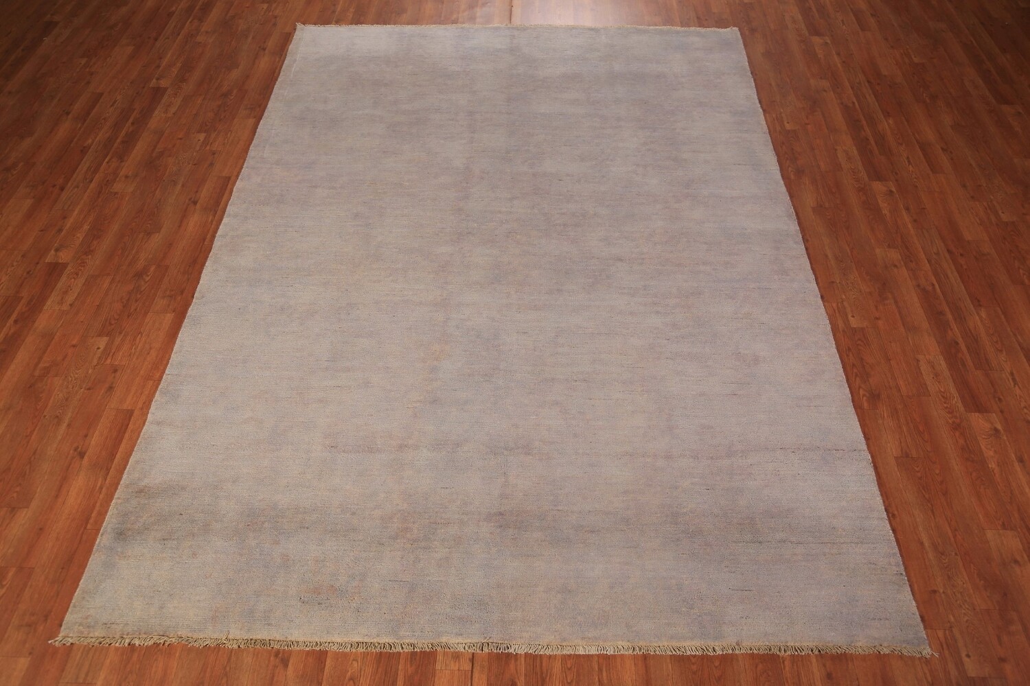 Gray & Beige Modern Gabbeh Oriental Area Rug 7x9