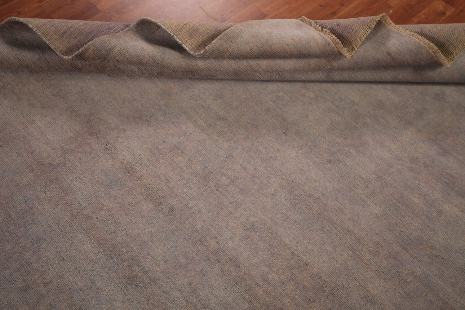 Gray & Beige Modern Gabbeh Oriental Area Rug 7x9