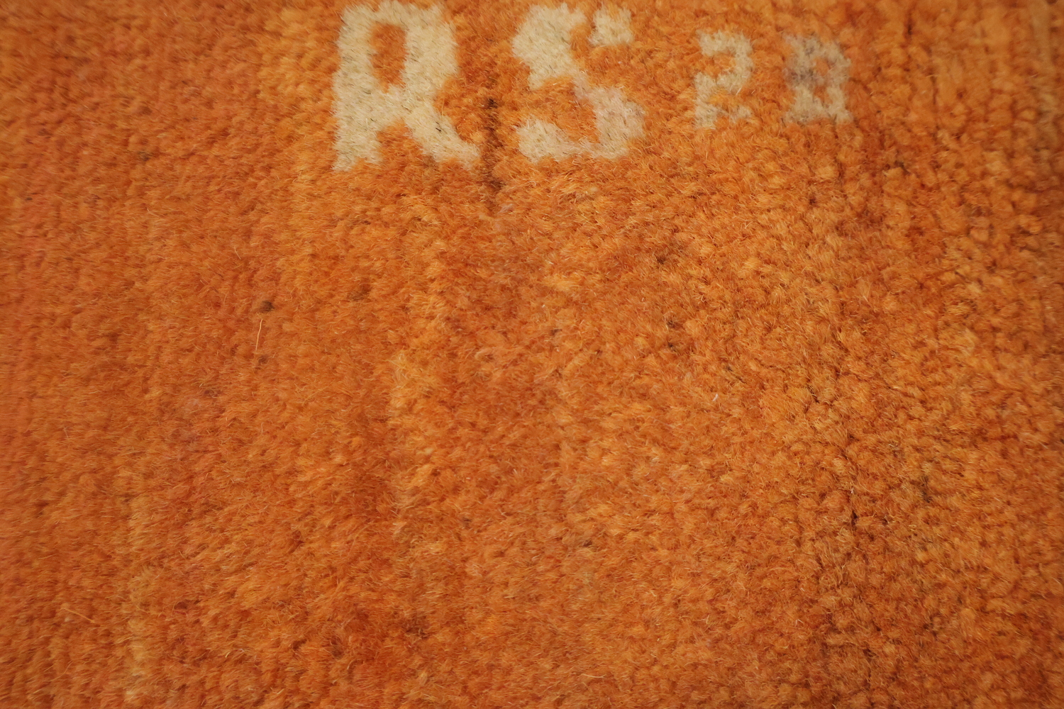 Modern Orange Gabbeh Oriental Area Rug 5x8