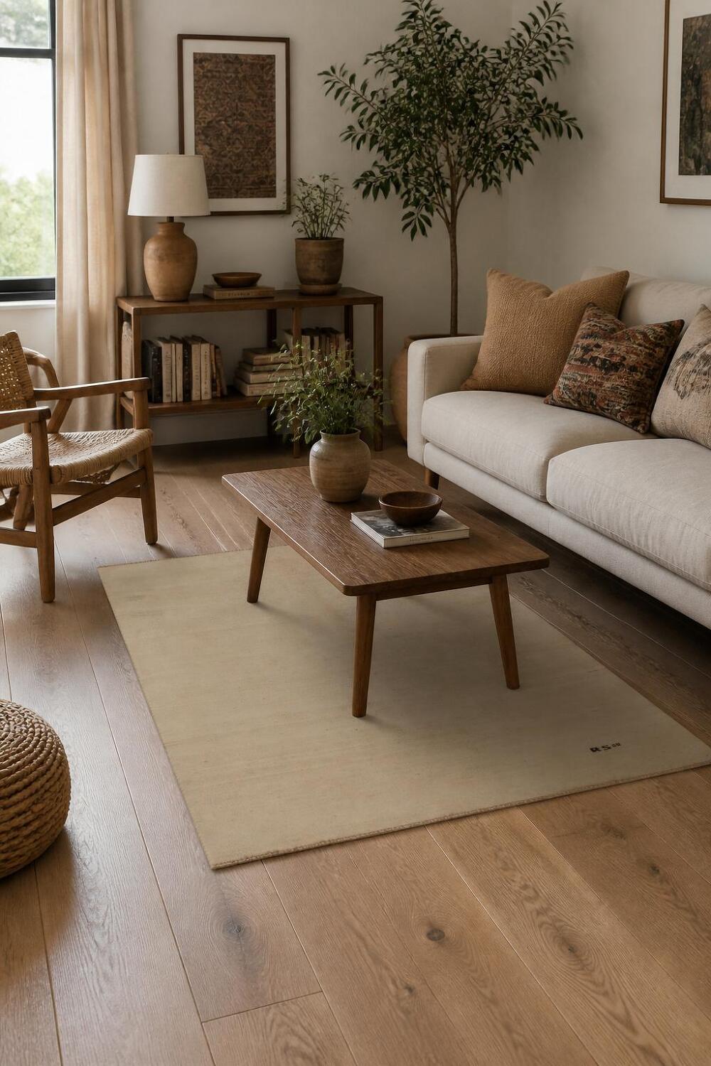 Solid Modern Wool Gabbeh Oriental Area Rug 5x8