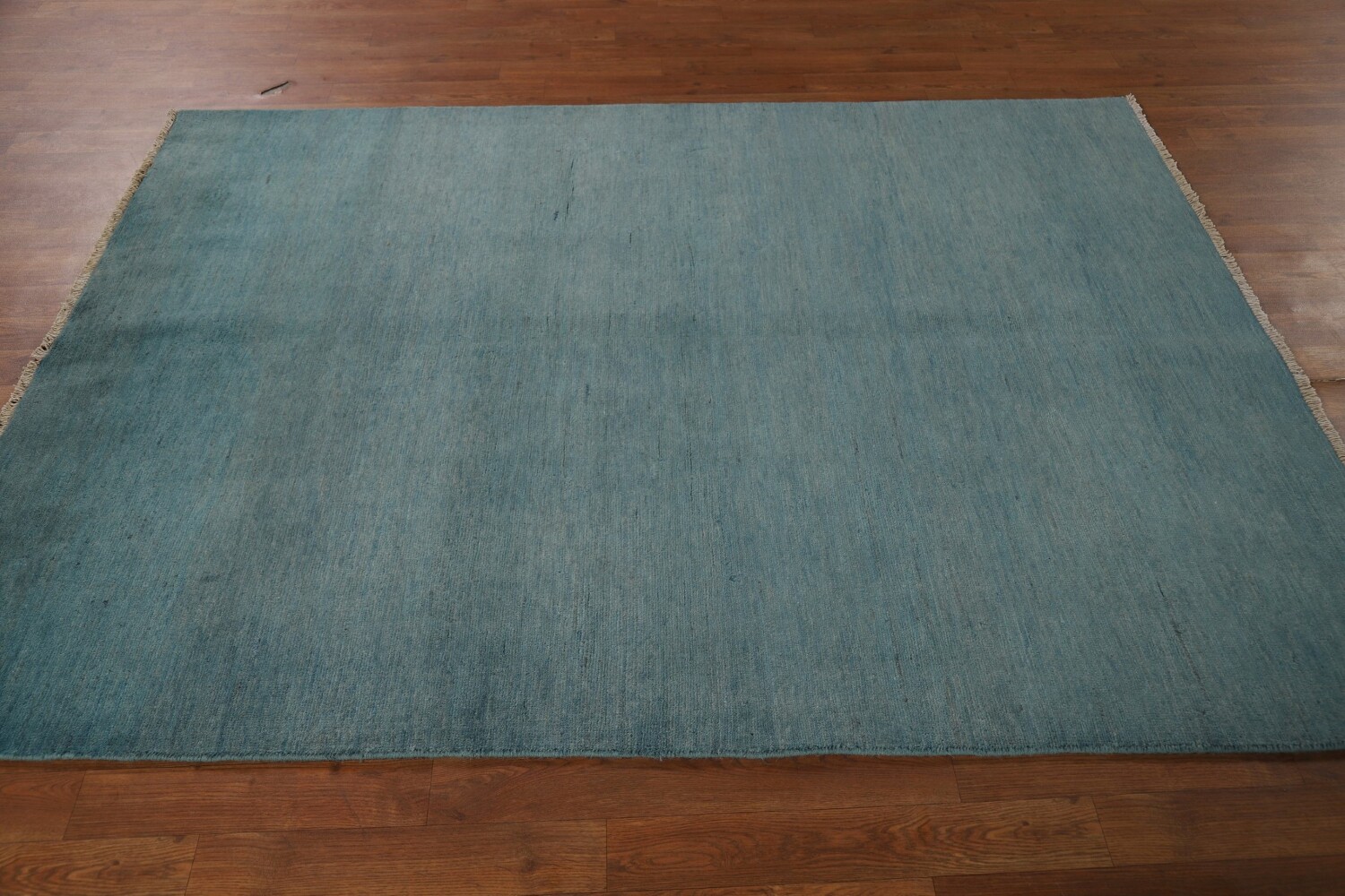 Modern Blue Handmade Gabbeh Oriental Rug 5x7