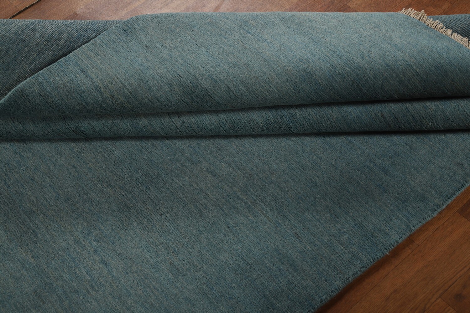 Modern Blue Handmade Gabbeh Oriental Rug 5x7