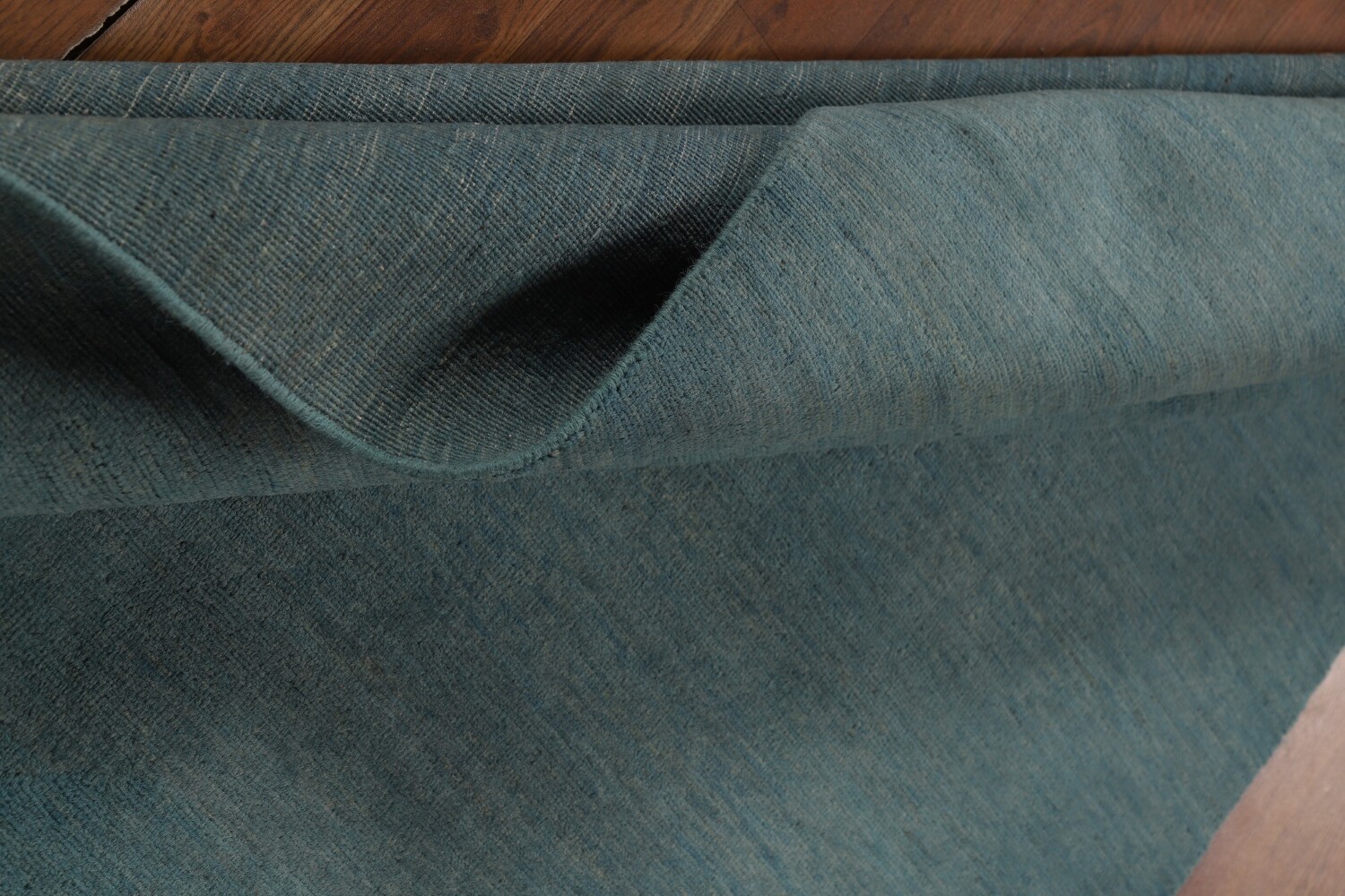 Modern Blue Handmade Gabbeh Oriental Rug 5x7