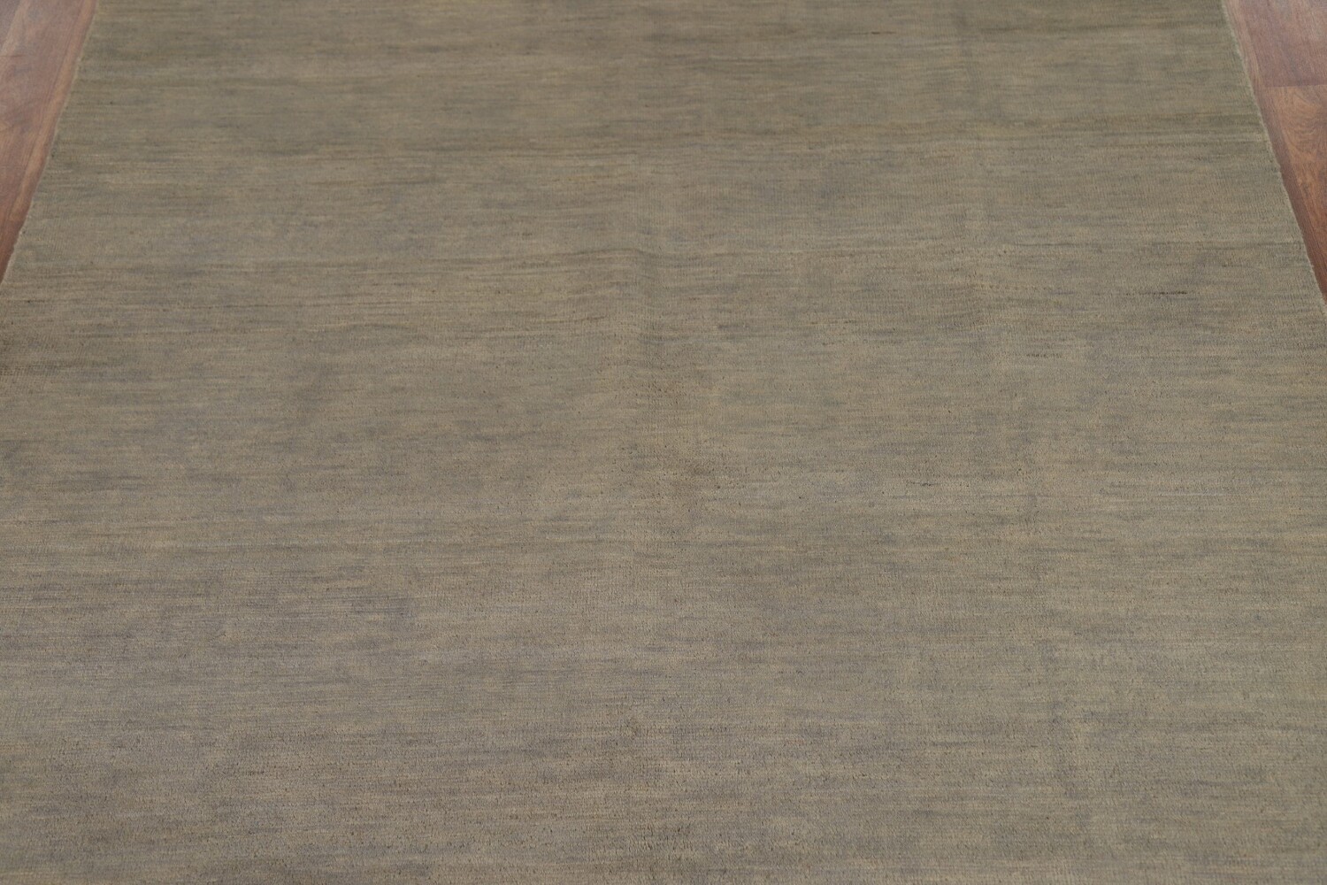 Beige & Gray Modern Wool Gabbeh Oriental Rug 5x7