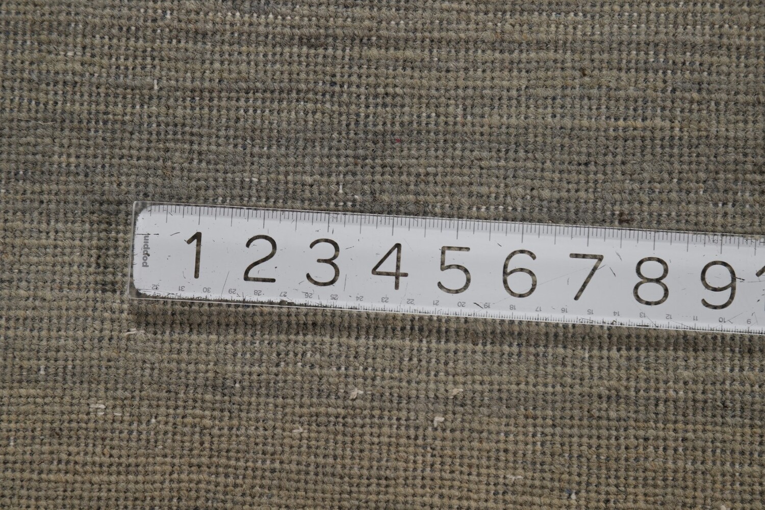 Beige & Gray Modern Wool Gabbeh Oriental Rug 5x7