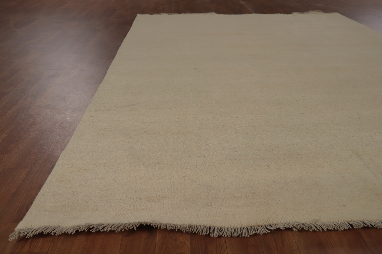 Solid Wool Gabbeh Oriental Area Rug 7x10