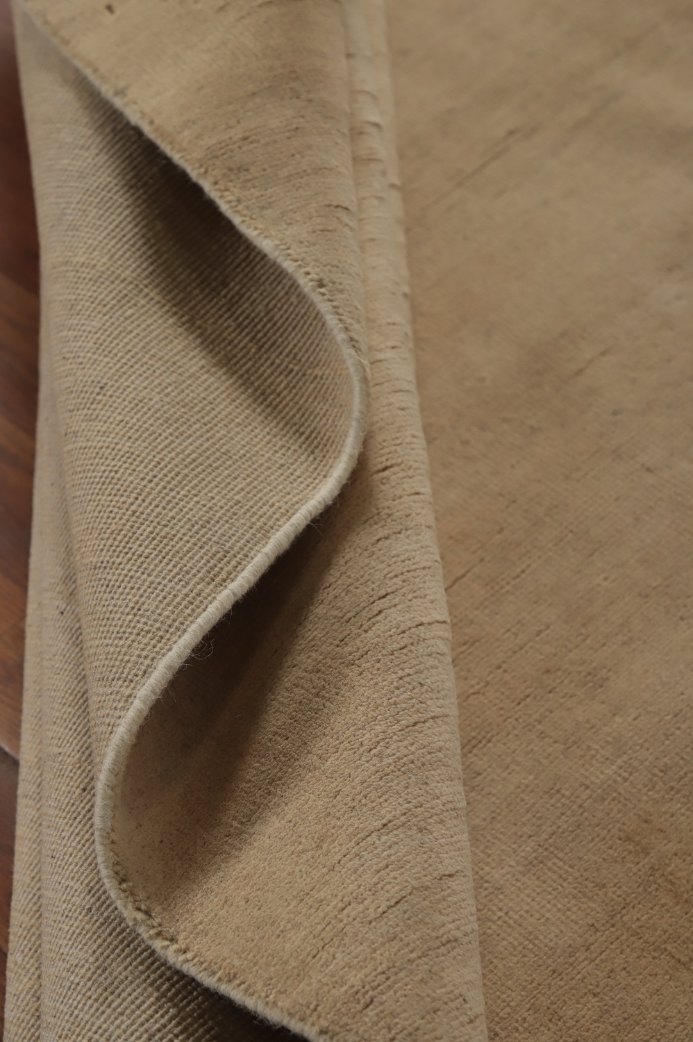 Solid Wool Gabbeh Oriental Area Rug 7x10