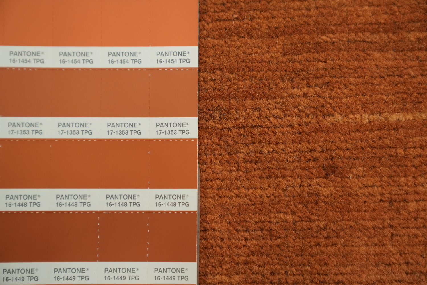 Orange Modern Wool Gabbeh Oriental Rug 5x7